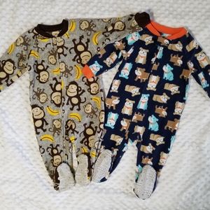 Fleece Footsie Pajamas